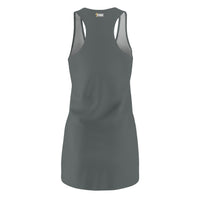 Don't Give Up On God Women's Racerback Dress, Grey