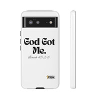 God Got Me KVOM Tough Case, Black Print