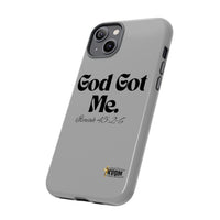 God Got Me KVOM Tough Case, Black Print