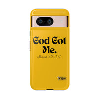 God Got Me KVOM Tough Case, Black Print