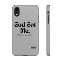 God Got Me KVOM Tough Case, Black Print