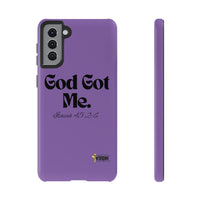 God Got Me KVOM Tough Case, Black Print