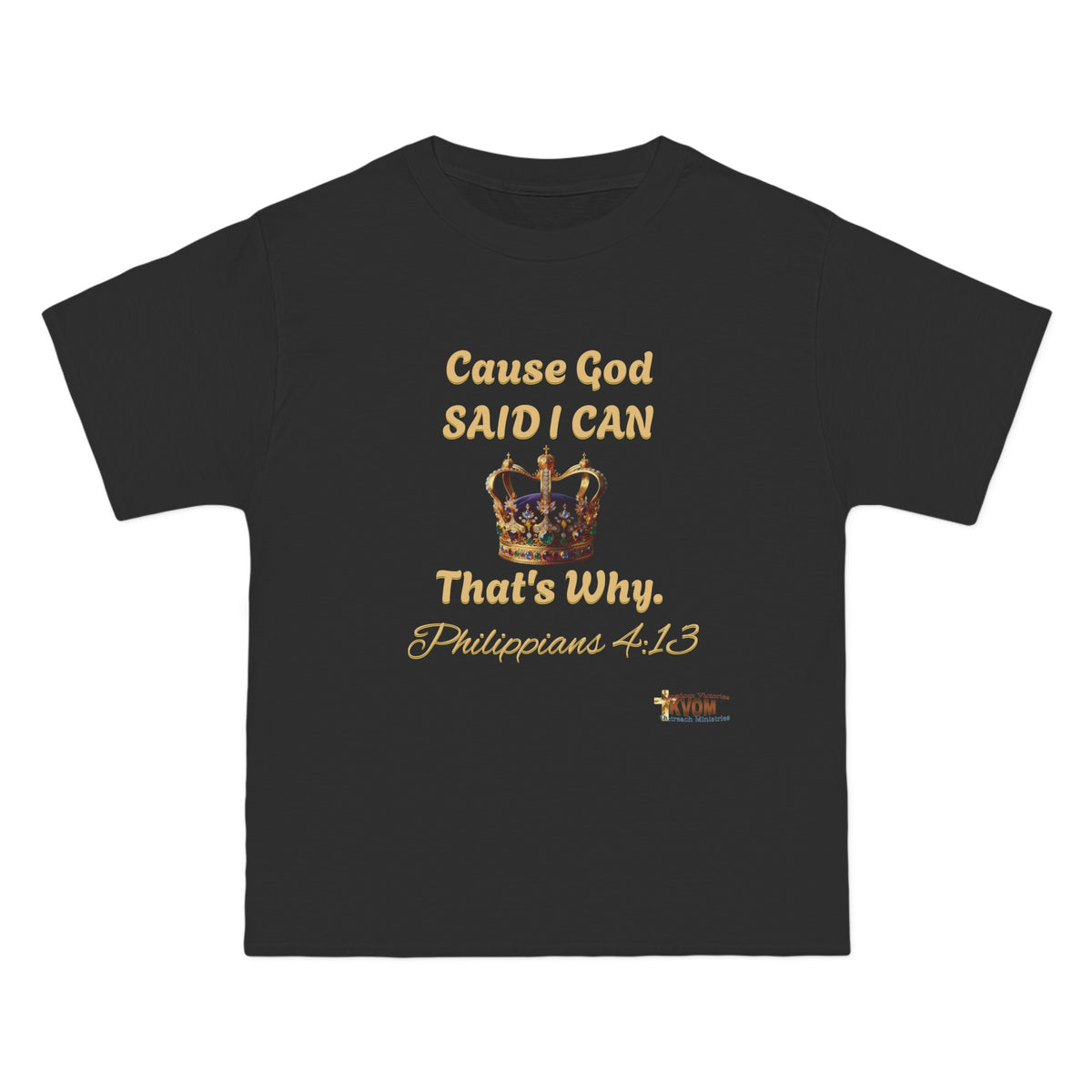 Cause God Said I Can Relaxed Short-Sleeve T-Shirt