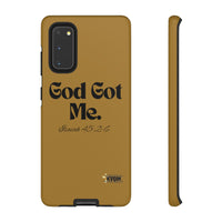 God Got Me KVOM Tough Case, Black Print