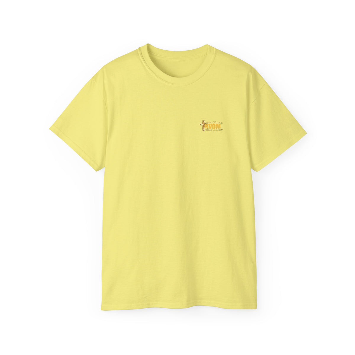 KVOM Yellow Gold Logo Essentials Tee