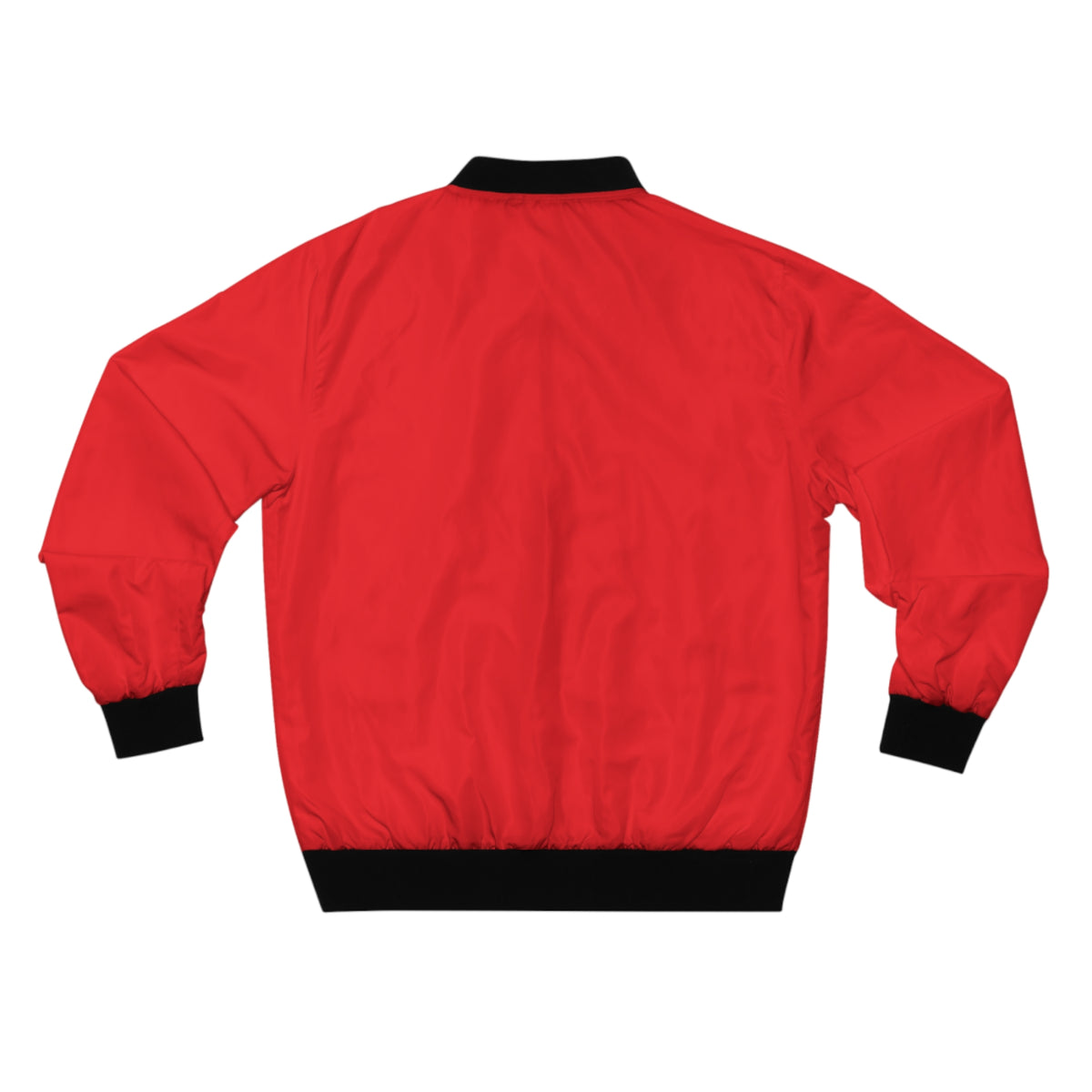 KVOM Logo Men's Bomber Jacket: Red