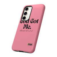 God Got Me KVOM Tough Case, Black Print