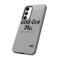 God Got Me KVOM Tough Case, Black Print