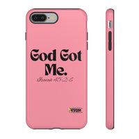 God Got Me KVOM Tough Case, Black Print