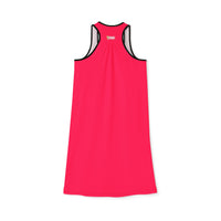 Savage In Prayer Women's Lengthy Dress, Siren Alarm Pink