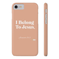 I Belong To Jesus Slim Phone Cases