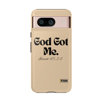 God Got Me KVOM Tough Case, Black Print