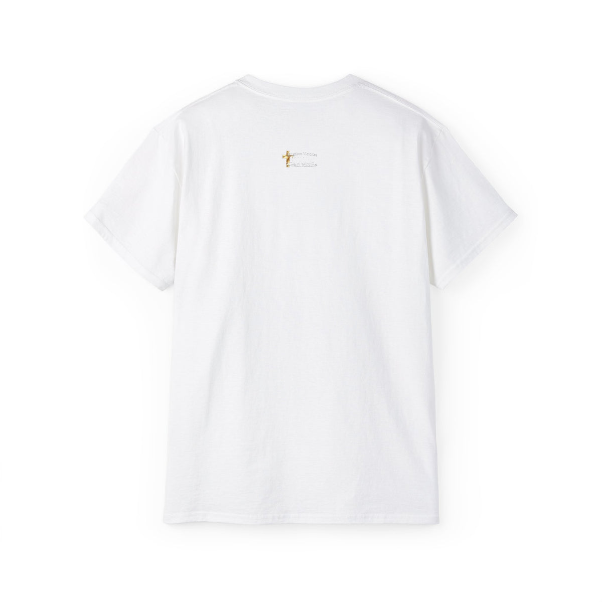 KVOM Logo White on White Tee