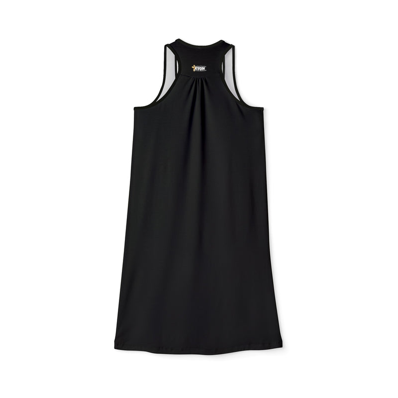 Don't Give Up On God Women's Lengthy Dress, Black