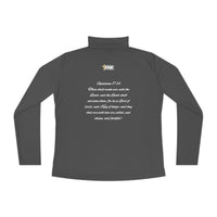 Christ The King Ladies Zip-Neck Pullover