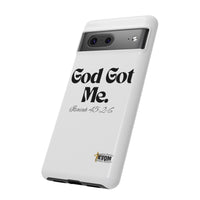 God Got Me KVOM Tough Case, Black Print