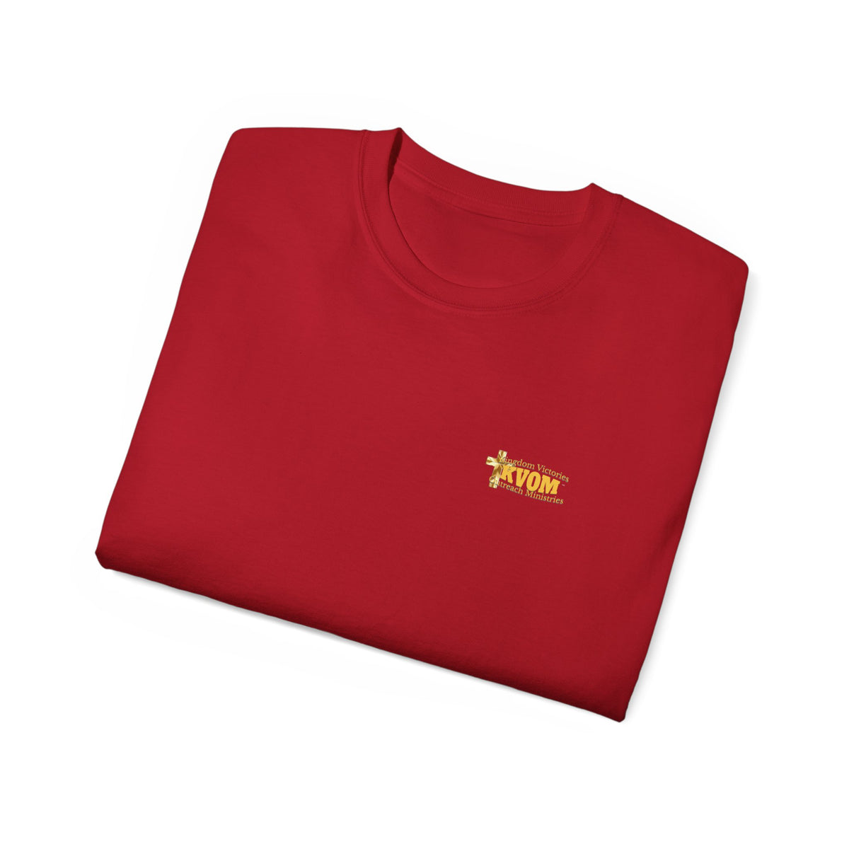 KVOM Yellow Gold Logo Essentials Tee