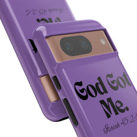 God Got Me KVOM Tough Case, Black Print