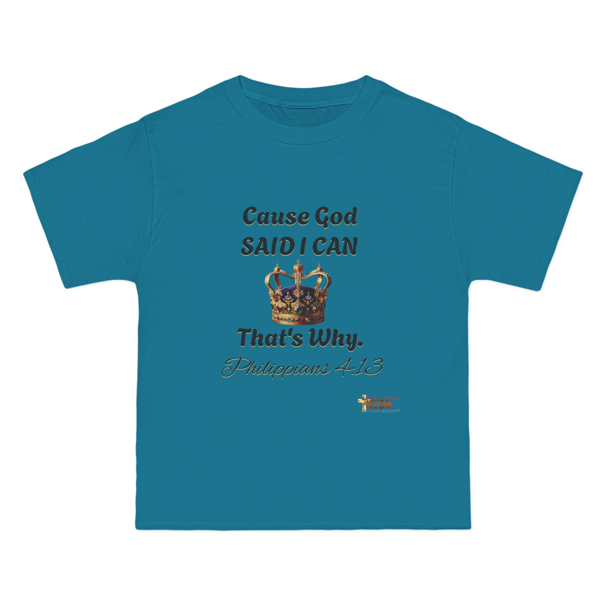 Cause God Said I Can Relaxed Fit Short-Sleeve T-Shirt