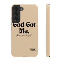 God Got Me KVOM Tough Case, Black Print