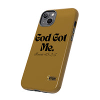 God Got Me KVOM Tough Case, Black Print