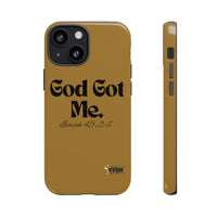 God Got Me KVOM Tough Case, Black Print