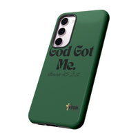 God Got Me KVOM Tough Case, Black Print