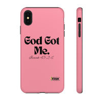 God Got Me KVOM Tough Case, Black Print