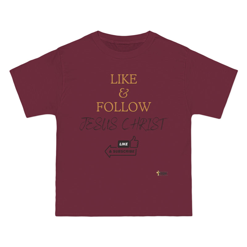 Like & Follow Jesus Relaxed Fit T-Shirt