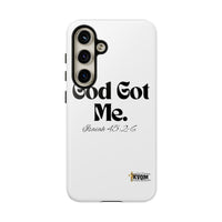 God Got Me KVOM Tough Case, Black Print