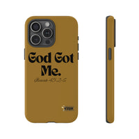 God Got Me KVOM Tough Case, Black Print