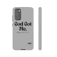 God Got Me KVOM Tough Case, Black Print