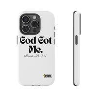 God Got Me KVOM Tough Case, Black Print