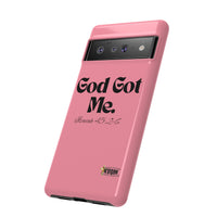 God Got Me KVOM Tough Case, Black Print