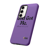 God Got Me KVOM Tough Case, Black Print