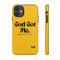 God Got Me KVOM Tough Case, Black Print