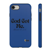 God Got Me KVOM Tough Case, Black Print