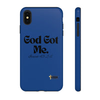 God Got Me KVOM Tough Case, Black Print