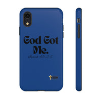 God Got Me KVOM Tough Case, Black Print