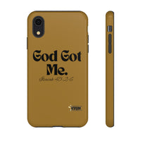 God Got Me KVOM Tough Case, Black Print