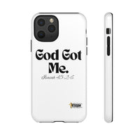 God Got Me KVOM Tough Case, Black Print