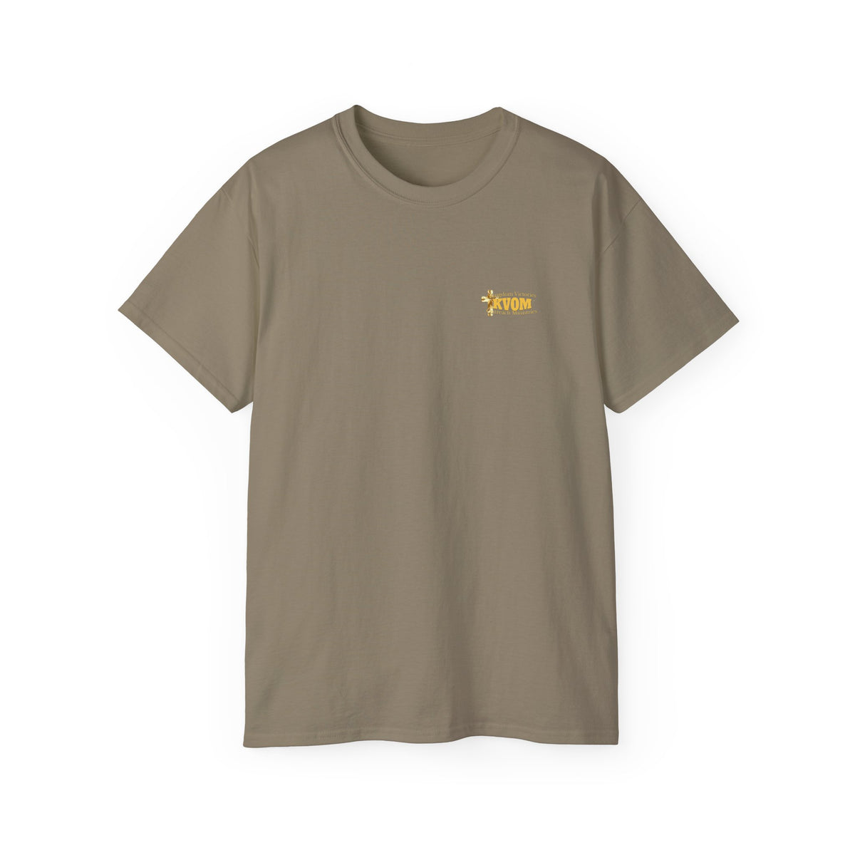 KVOM Yellow Gold Logo Essentials Tee