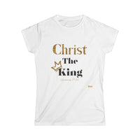 Christ The King Women's Softstyle Tee