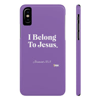 I Belong To Jesus Slim Phone Cases