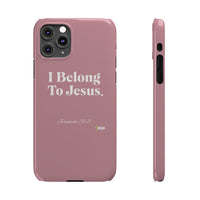 I Belong To Jesus Slim Phone Cases