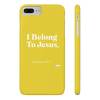 I Belong To Jesus Slim Phone Cases