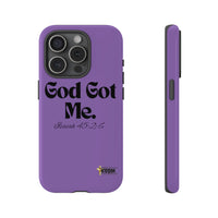 God Got Me KVOM Tough Case, Black Print