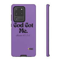 God Got Me KVOM Tough Case, Black Print