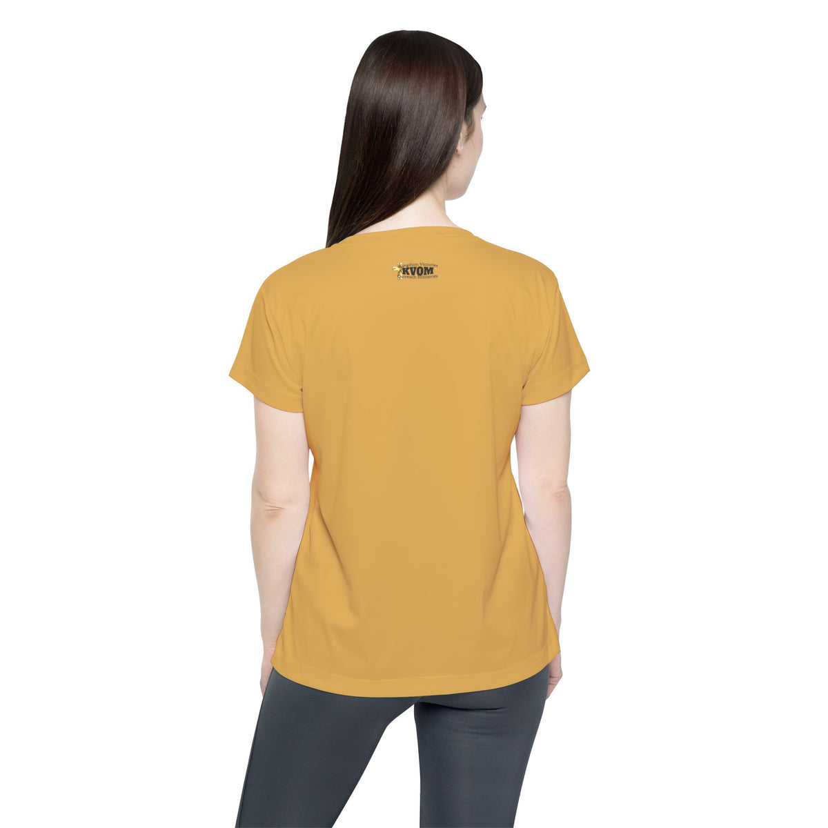 Like & Follow Jesus Women's T-Shirt, Yellow & Red