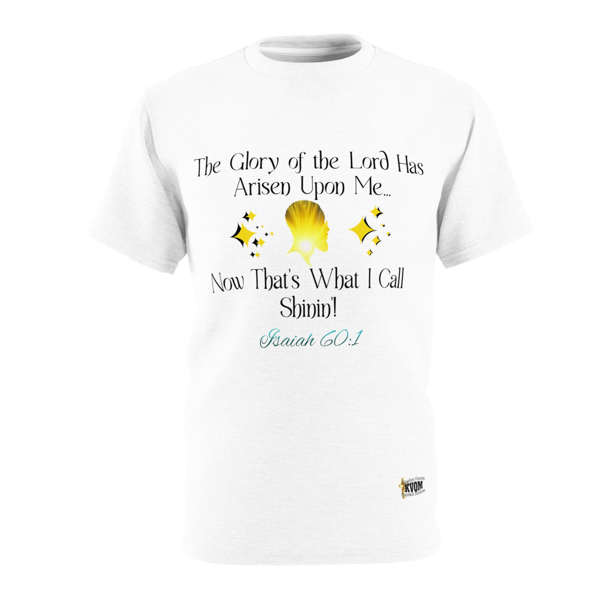 The Glory of The Lord Has Arisen Men's T-Shirt, White